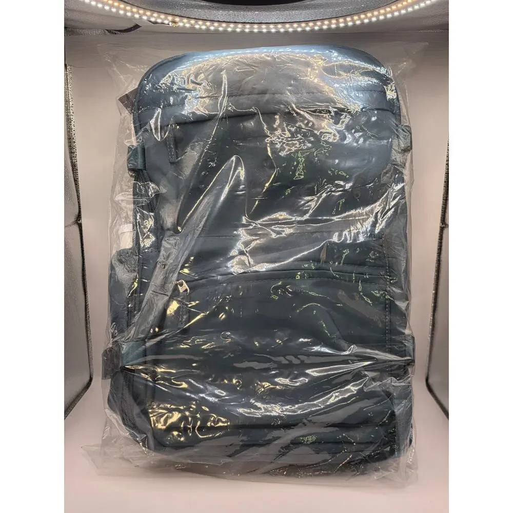 Travel Backpack Carry On Luggage Weekender Bag Blue NEW